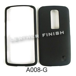 ACCESSORY HARD RUBBERIZED CASE COVER FOR LG OPTIMUS NET P690 BLACK Cell Phones & Accessories