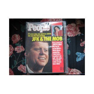 People Weekly (JFK & THE MOB .Judith ExnerMafia's White House Cpnnection, February 29, 1988) Why She Lied  Books
