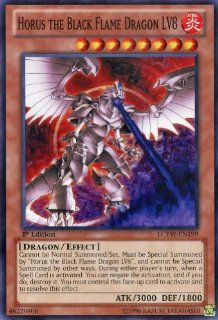 Yu Gi Oh   Horus the Black Flame Dragon LV8 (LCYW EN199)   Legendary Collection 3 Yugi's World   Limited Edition   Common Toys & Games