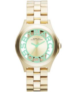 Marc by Marc Jacobs Womens Henry Rose Gold Tone Stainless Steel Bracelet Watch 34mm MBM3296   Watches   Jewelry & Watches