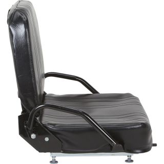 K & M Uni Pro Forklift Seat — Black, Model# 7985  Forklift   Material Handling Seats