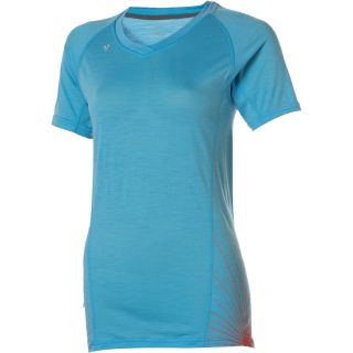 Stoic Merino 150 V Neck Shirt   Short Sleeve   Womens
