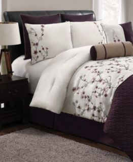 Laurel 8 Piece Comforter Sets   Bed in a Bag   Bed & Bath
