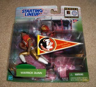 1999 NCAA Football Heroes of the Gridiron Starting Lineup   Warrick Dunn   Florida State Toys & Games