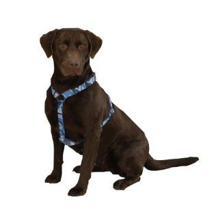 Guardian Gear Nylon Camo Dog Harness, 20 28 Inch, Blue  Pet Halter Harnesses 