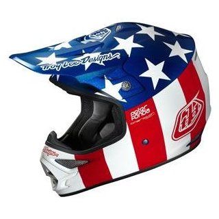 Troy Lee Designs Air Fonda Helmet   Small/Red/White/Blue Automotive
