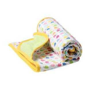 Zutano Snails Reversible Blanket  Nursery Blankets  Baby