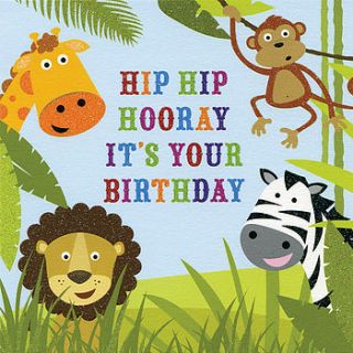 children's birthday cards by aliroo