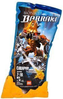 Lego Year 2007 Bionicle Barraki Series Set # 8918   CARAPAR with Squid Launcher and 2 Squids (Total Pieces 50) Toys & Games