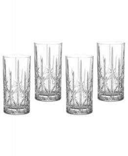 Marquis by Waterford Glassware, Set of 4 Sparkle Double Old Fashioned Glasses  