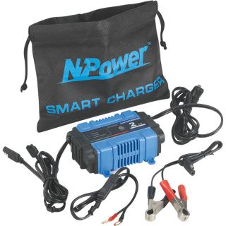 NPower Battery Charger/Maintainer — 2 Amp  Battery Chargers