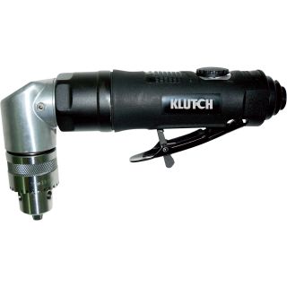 Klutch Low-Noise 90° Angle Air Drill — 3/8in. Chuck  Air Drills