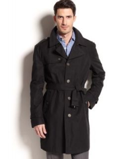 Lauren Ralph Lauren Coat, Edmond Belted Trench Raincoat   Coats & Jackets   Men