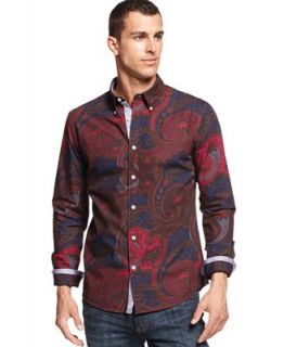 Tommy Hilfiger New Hope Paisley Shirt   Casual Button Down Shirts   Men