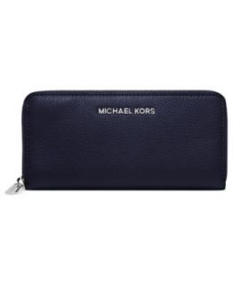 MICHAEL Michael Kors Signature Metallic Zip Around Continental Wallet   Handbags & Accessories