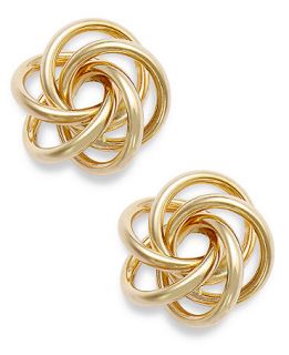 10k Gold Earrings, Open Love Knot Earrings   Earrings   Jewelry & Watches