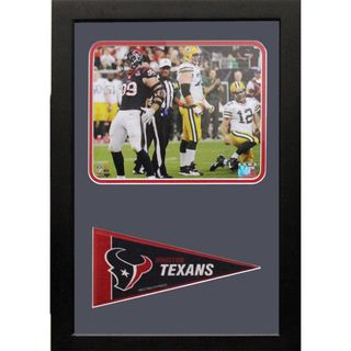 Encore Select Houston Texans JJ Watt Pennant Custom Frame (12x18) Encore Select Football