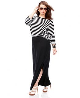 Plus Size Spring 2014 Trend Report Sporty Chic Striped Top Look   Plus Sizes