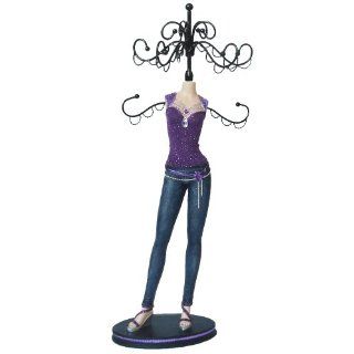 "Teen Sparkle" Jewelry Stand (Purple) Kitchen & Dining