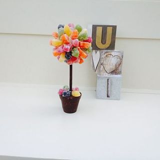 personalised jelly baby sweet tree by sweet trees
