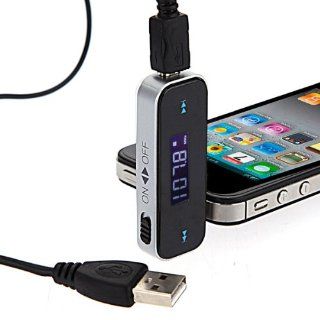 MECO(TM) 3.5mm In car Wireless Fm Transmitter for iPhone 4S 5 iPod Touch Galaxy S2 S3  Cell Phones & Accessories