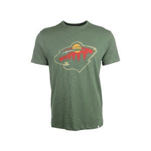 Minnesota Wild 47 Brand NHL Logo Scrum T Shirt