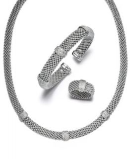 Diamond Jewelry Collection, Sterling Silver Diamond Jewelry Ensemble   Jewelry & Watches