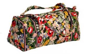 Vera Bradley Small Duffel Bag in Poppy Fields Clothing