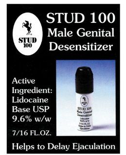 Stud 100 male genital desensitizing spray for men   12 gm, 12 pack Health & Personal Care