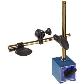 Fowler 52 585 185 Tin Coated Magnetic Base with Fine Adjustment, 180lbs Pulling Power