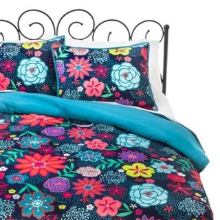 Xhilaration Floral Comforter Set   Multicolor (Full/Queen)