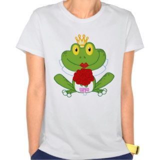 Cartoon Bride FrogCharacter Tshirt