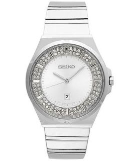 Seiko Womens Stainless Steel Bracelet Watch 36mm SXDF71   Watches   Jewelry & Watches