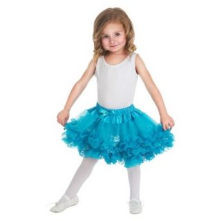 Little Adventures Fluffy Lace Tutu Teal S