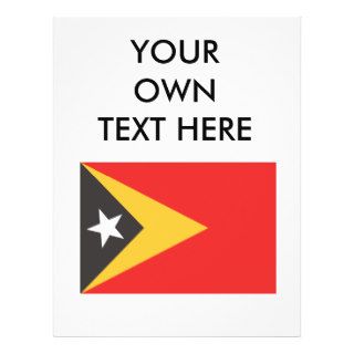 Timor leste Flag Flyer
