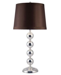 Regina Andrew Silver Plated Stacked Ball Lamp   Lighting & Lamps   For The Home