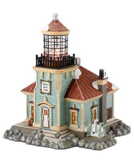 Department 56 New England Village   Tucker Point Light Collectible Figurine   Holiday Lane