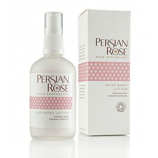 25% off rose body lotion by persian rose