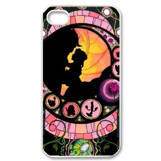 Personalized Beauty and the Beast Protective Snap on Cover Case for iPhone 4/4S BATB185 Cell Phones & Accessories