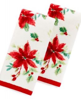 Spode Bath Towels, Holiday Tree Collection   Bath Towels   Bed & Bath