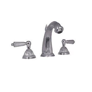 Watermark Designs 180 2 U Antique Brass Bathroom Faucets 8" Widespread Lav Faucet   Bathroom Sink Faucets  