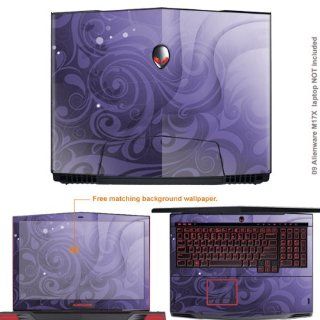 Matte Protective Decal Skin Sticker (Matte finish) for Alienware M17X with 17.3in Screen (view IDENTIFY image for correct model) case cover Matte_09 M17X 179 Computers & Accessories
