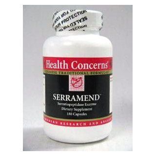 Health Concerns Serramend   180 Capsules Health & Personal Care