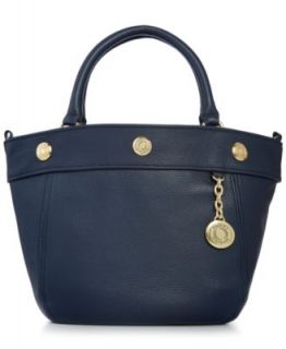 Tommy Hilfiger Mini Saffiano Leather Shopper   Handbags & Accessories