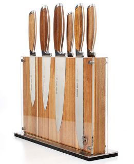 Schmidt Brothers Cutlery Bonded Teak 7 Piece Starter Cutlery Set   Cutlery & Knives   Kitchen