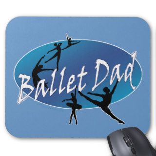 Ballet father mouse pad