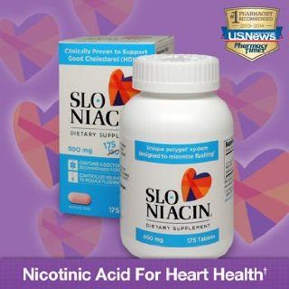 Slo Niacin 500mg 175 Tablets Health & Personal Care