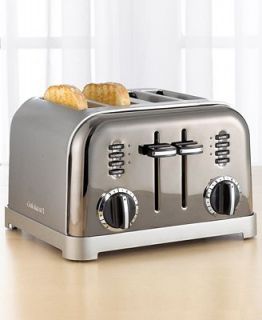 Cuisinart CPT 180BCH Toaster, 4 Slice Black Chrome   Electrics   Kitchen