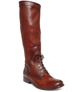 Frye Womens Melissa Lace Up Riding Boots   Shoes