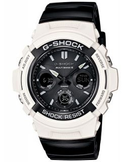 G Shock Mens Analog Digital Black Resin Strap Watch 46x52mm AWGM100GW 7A   Watches   Jewelry & Watches
